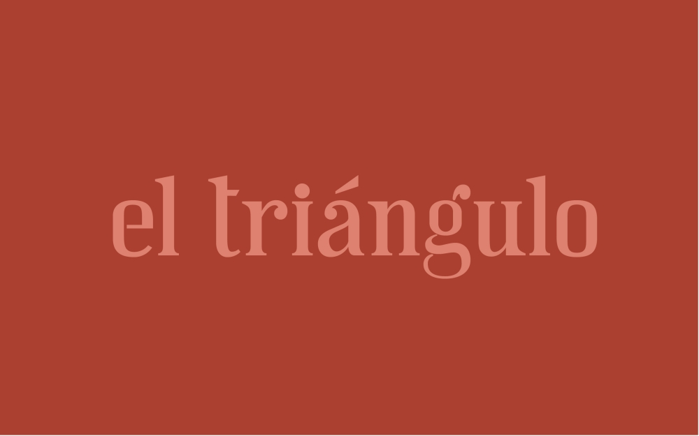 el triangulo oaxaca mexico logotype